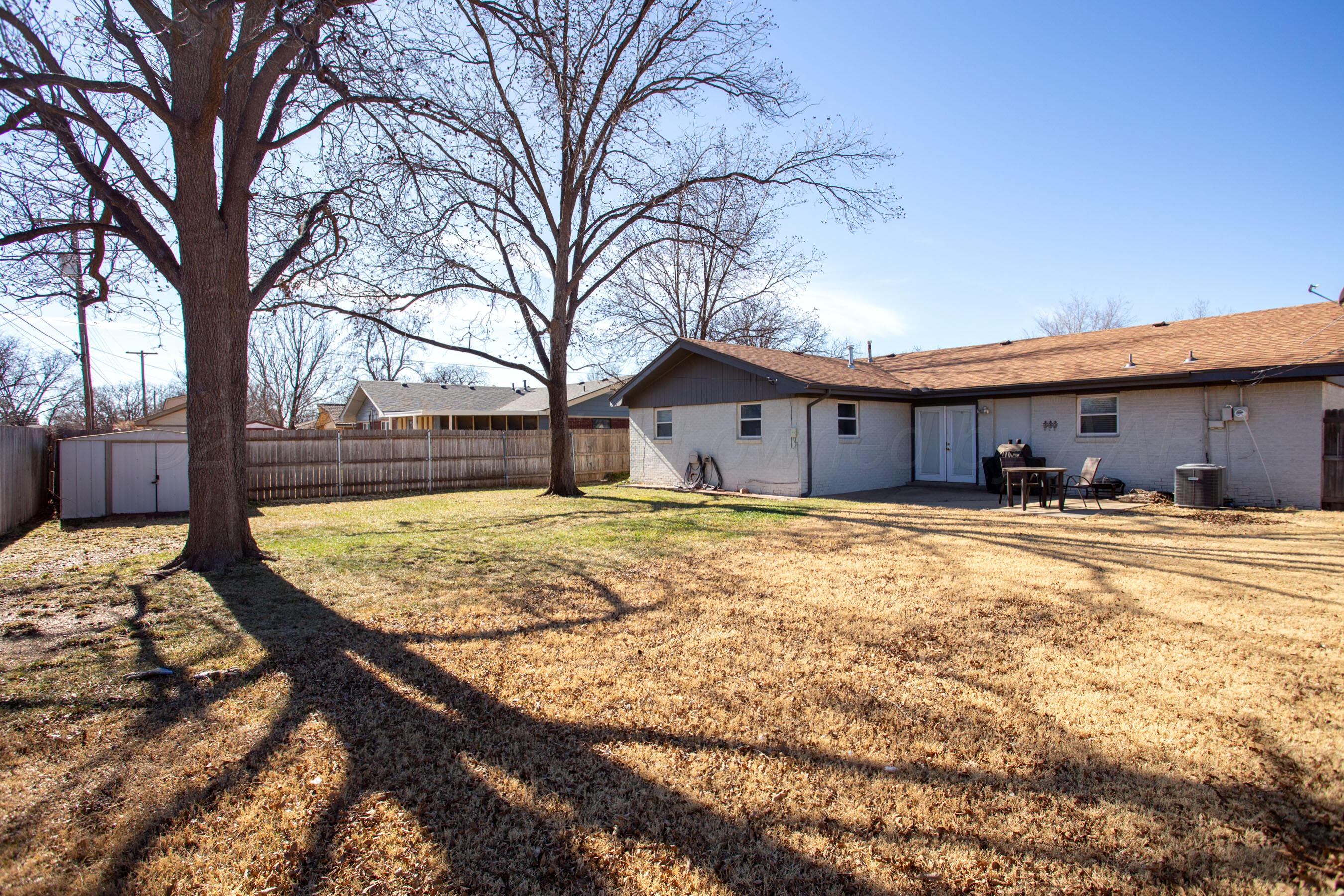 3613 Eddy Street Amarillo, TX 79109 - Photo 23 of 24 BACKYARD