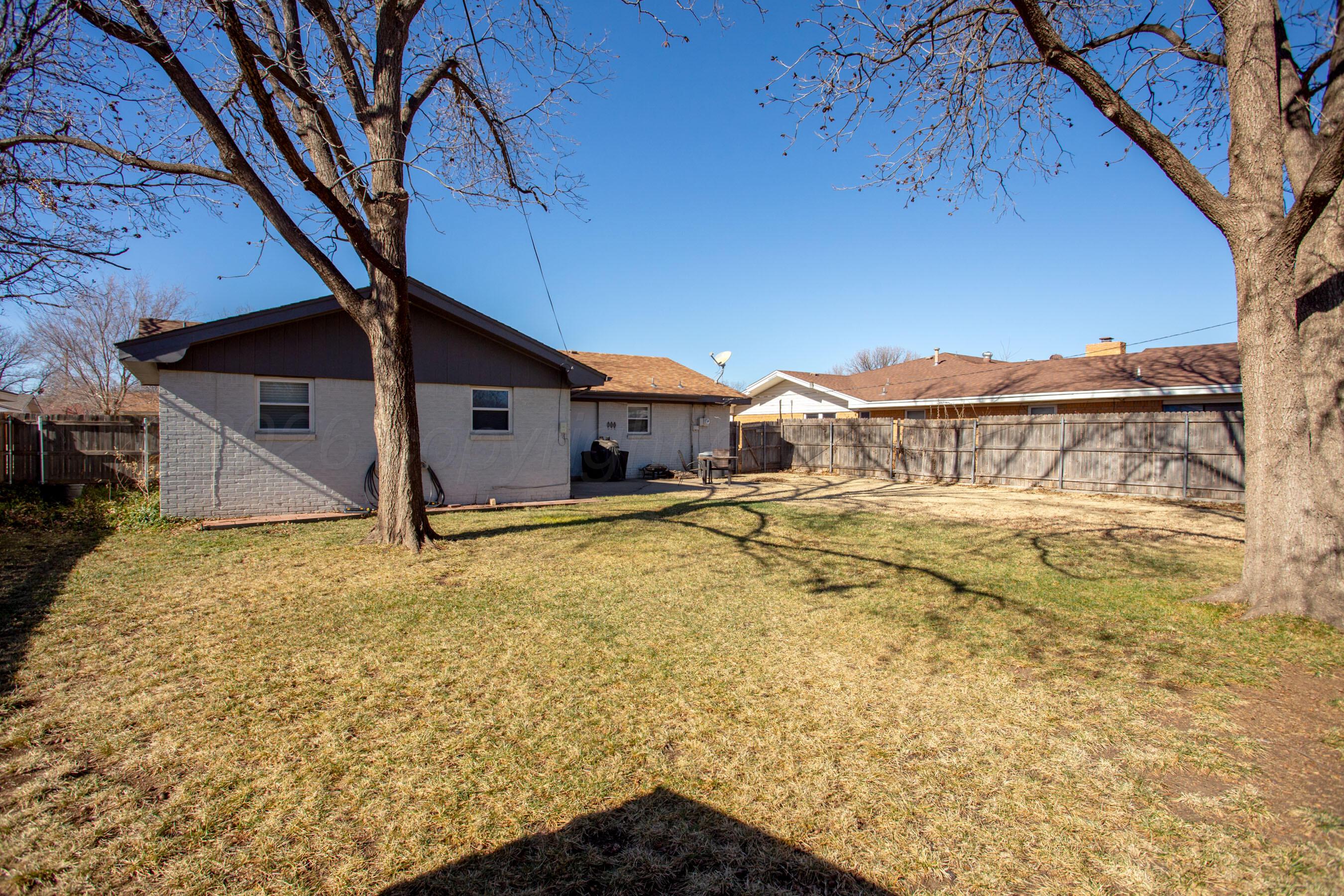 3613 Eddy Street Amarillo, TX 79109 - Photo 24 of 24 BACKYARD