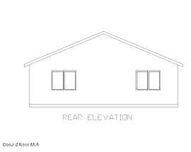 415 F Street Plummer, ID 83851 - Photo 26 of 35 Rear Elevation (FILE PHOTO)