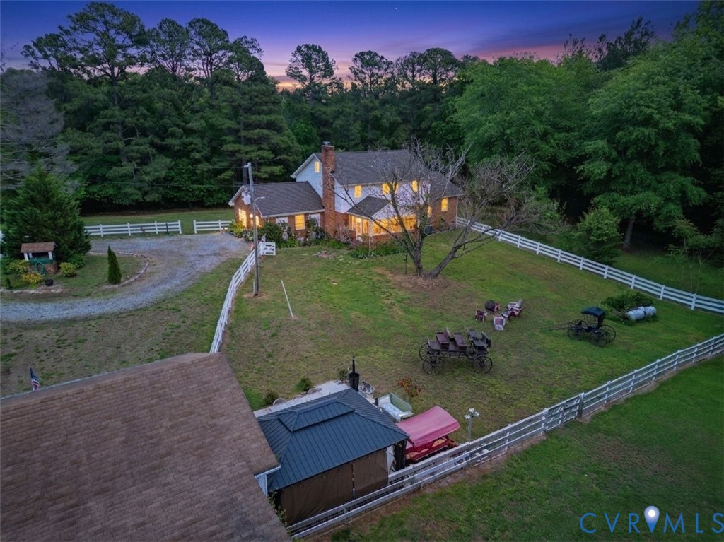 11016 Pridesville Road Amelia Court House, VA 23002 - Photo 2 of 54 Expansive property featuring a residence with bric
