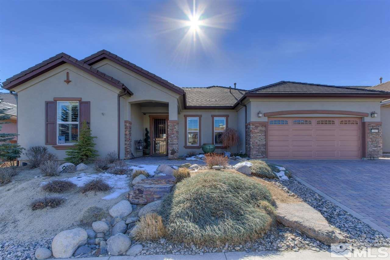 1265 Meridian Ranch Drive Reno, NV 89523 - Photo 1 of 1 a view of a brick house with large windows
