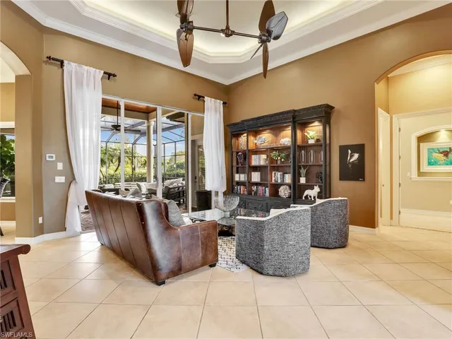 a living room with couches and furniture
