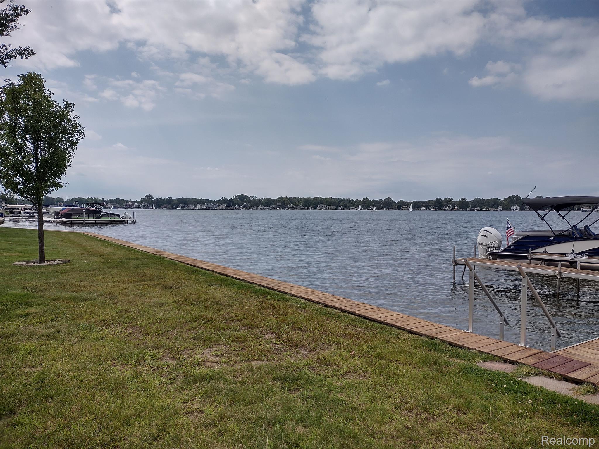 Lake Fenton view from your dock