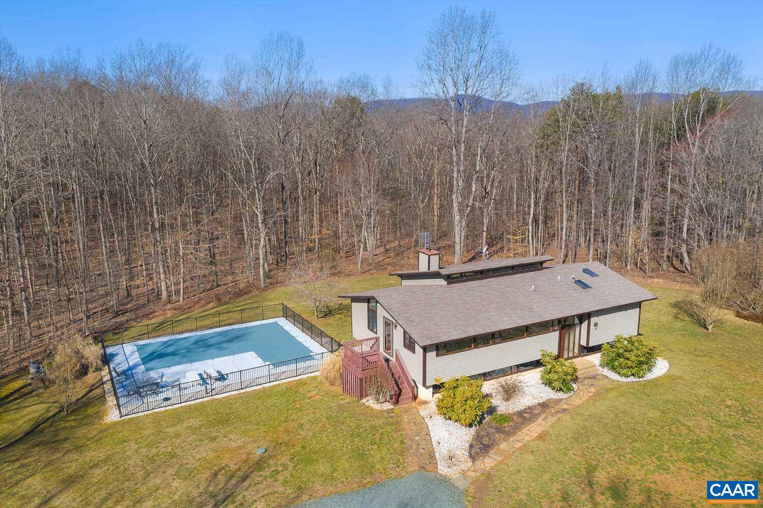 2706 Paddock Wood Road Keswick, VA 22947 - Photo 37 of 42 a view of a pool with a backyard