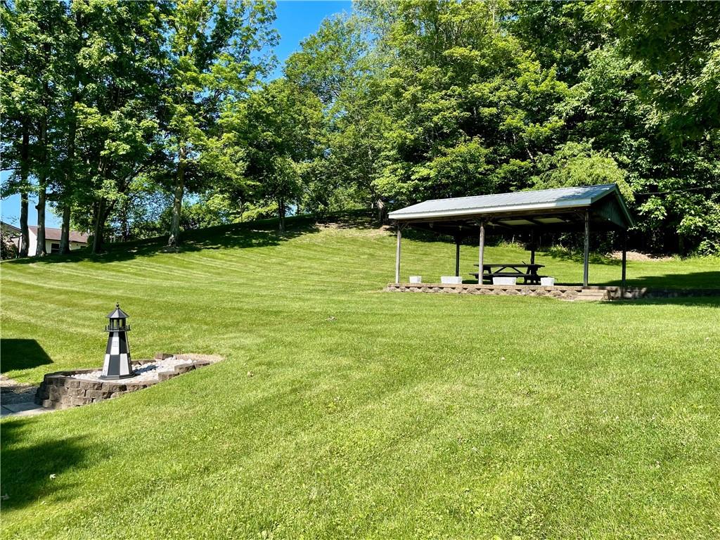 165 Strawcutter Road Derry, PA 15627 - Photo 9 of 21 Picnic Pavilion in the backyard