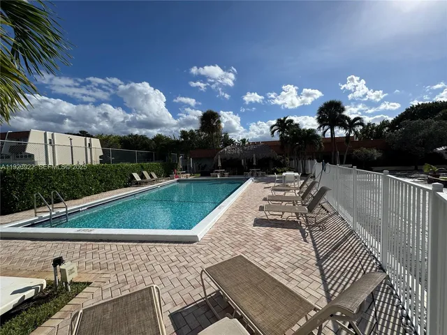 a view of outdoor space with seating