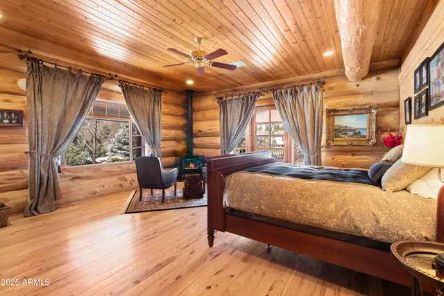 a view of an empty room with a fireplace