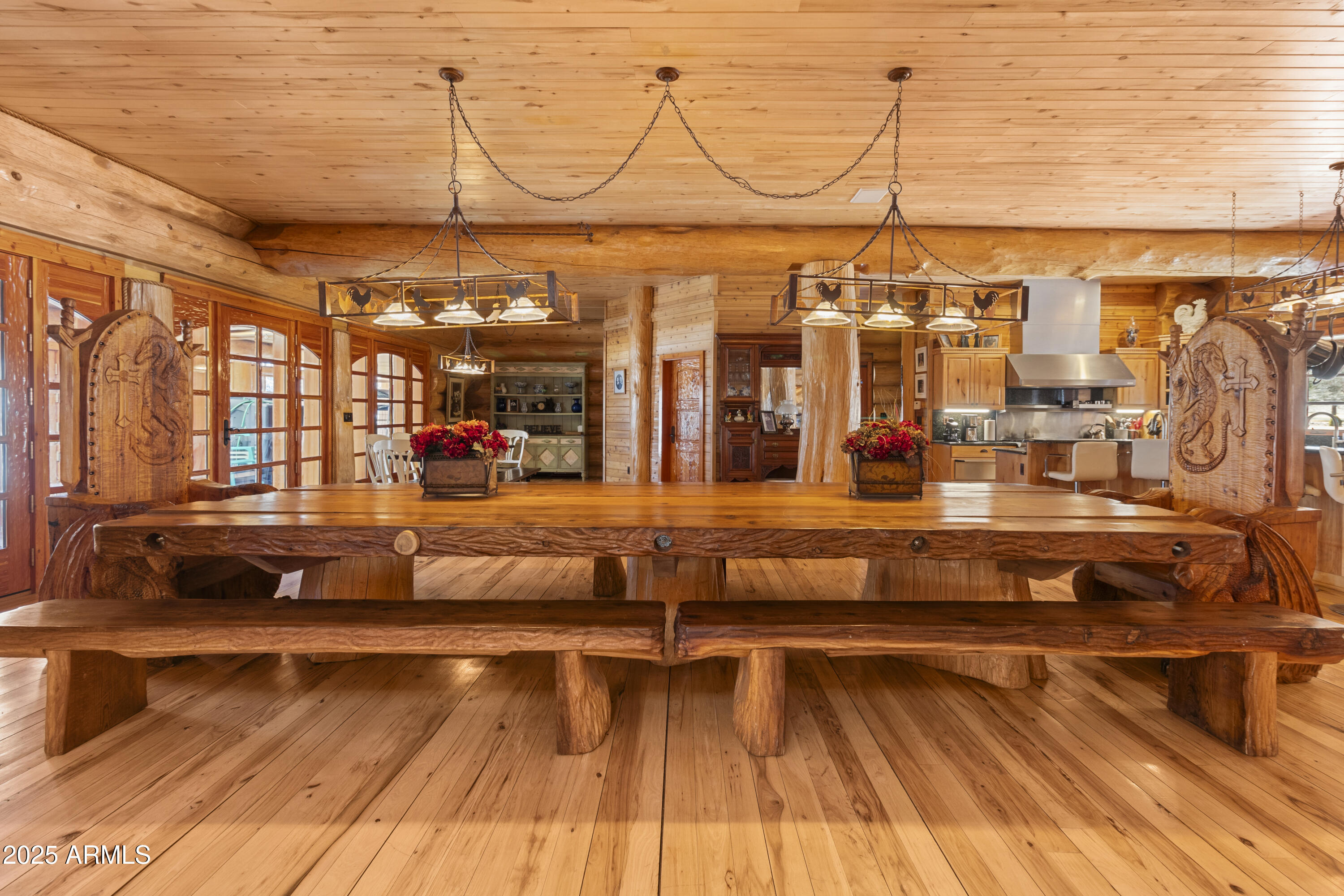 1613 Black Canyon Road Heber, AZ 85928 - Photo 37 of 98 a living room with a lots of gym equipment