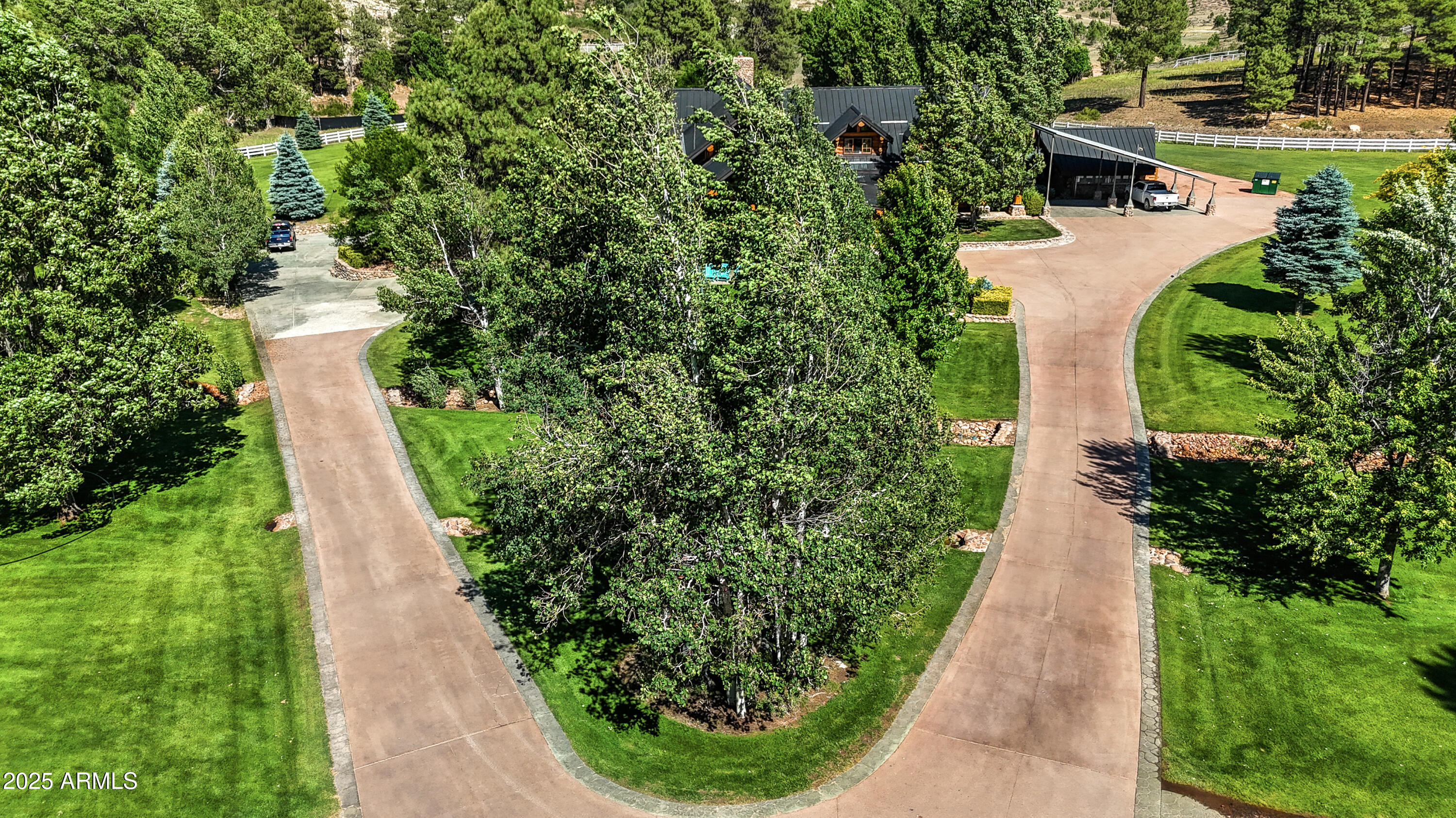 1613 Black Canyon Road Heber, AZ 85928 - Photo 84 of 99 a view of a garden with pathway