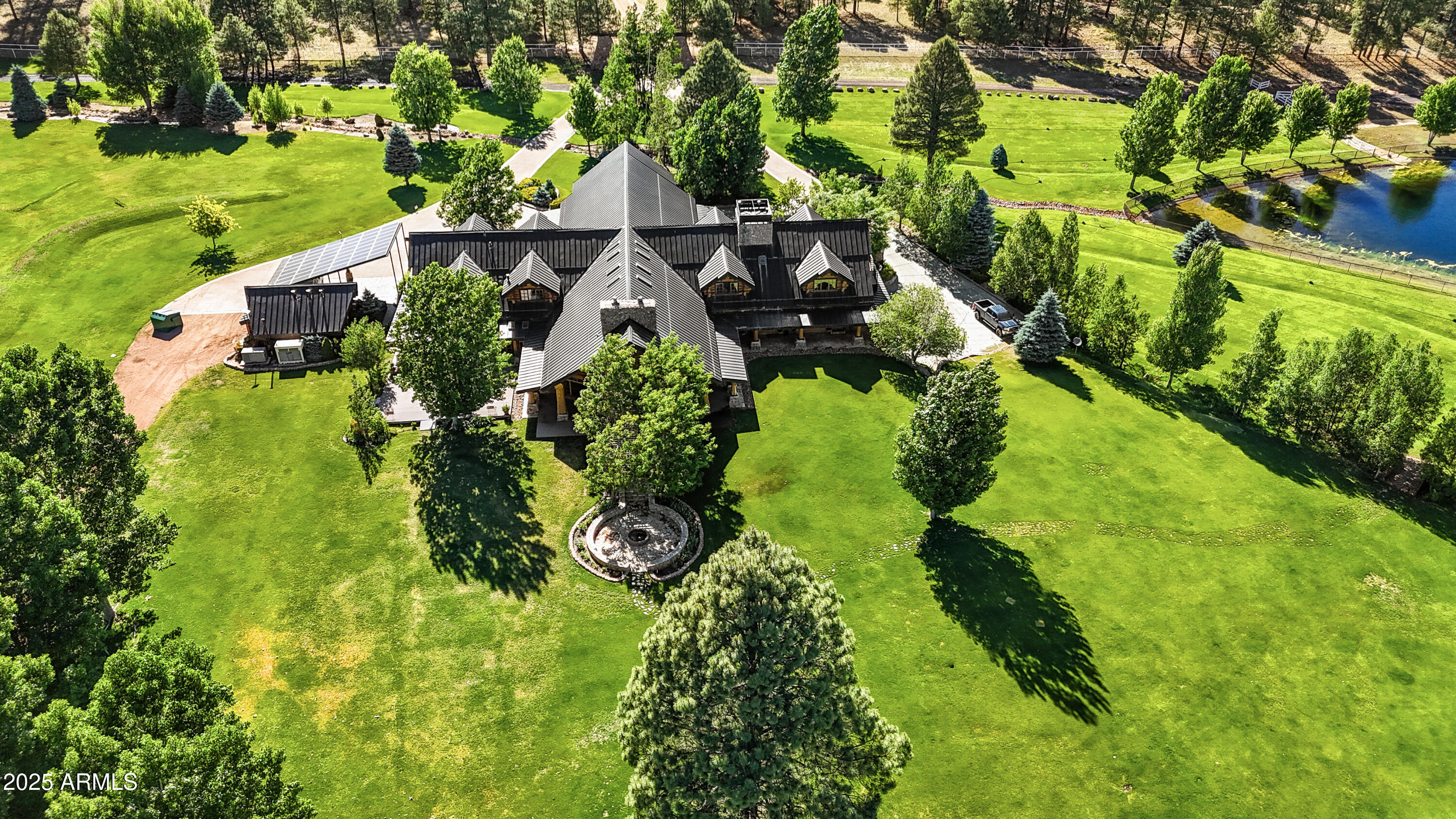 1613 Black Canyon Road Heber, AZ 85928 - Photo 90 of 98 an aerial view of residential house with an outdoor space