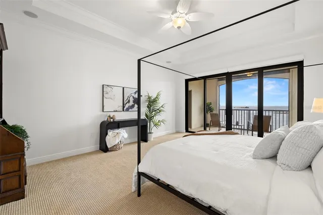 an empty room with a bathroom and a sink