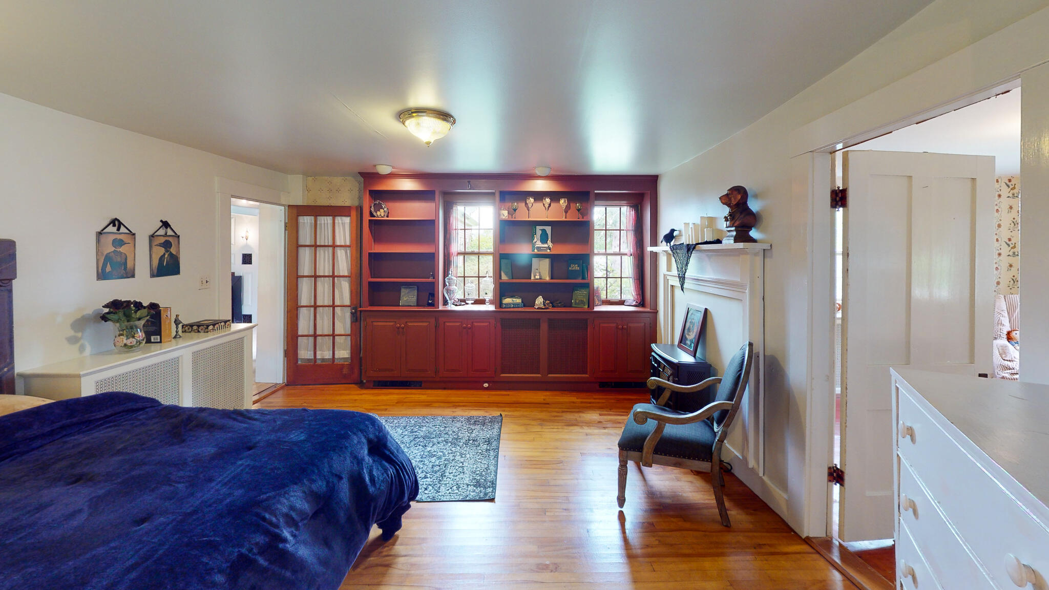 45 Barrett Road Sumner, ME 04292 - Photo 18 of 45 The Poe Room- Primary Bedroom