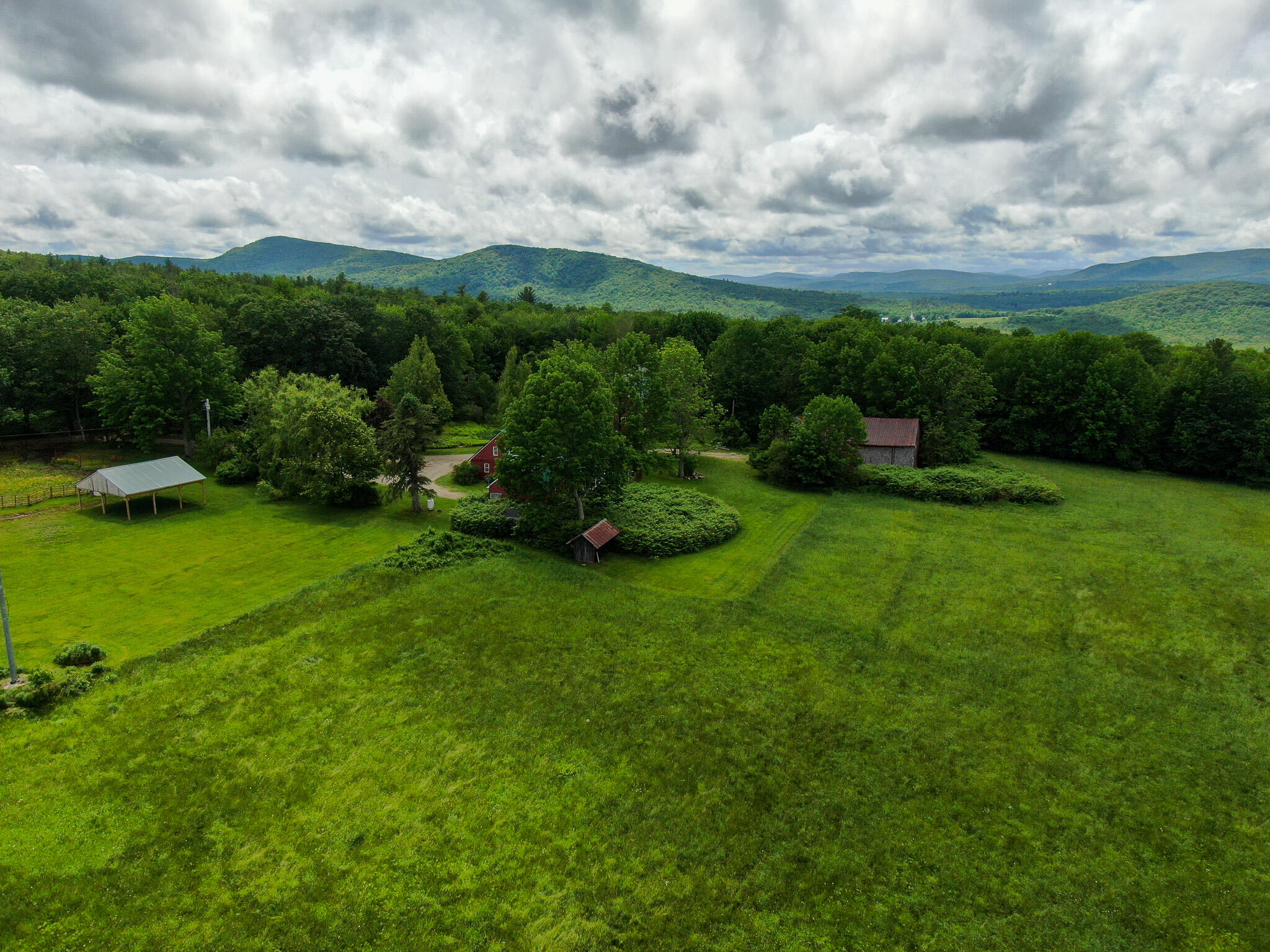 45 Barrett Road Sumner, ME 04292 - Photo 43 of 45 Aerial