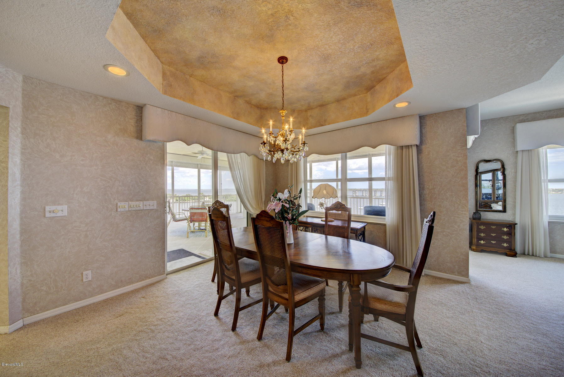 102 Riverside Drive, Unit 901 Cocoa, FL 32922 - Photo 17 of 54 Dining Room with views of River