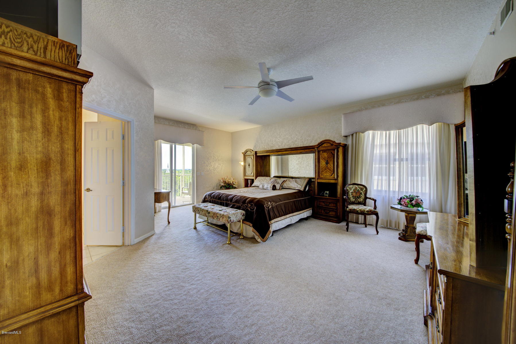 102 Riverside Drive, Unit 901 Cocoa, FL 32922 - Photo 28 of 54 Master Suite with balcony