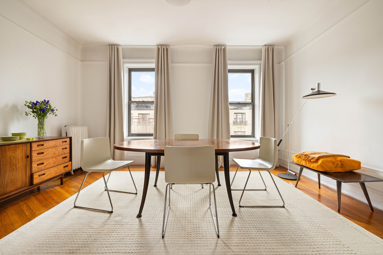 21 Butler Place, Unit 4E Brooklyn, NY 11238 - Photo 5 of 11 a view of a workspace with furniture and a window
