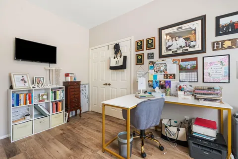 a view of outdoor space yard deck patio and outdoor kitchen