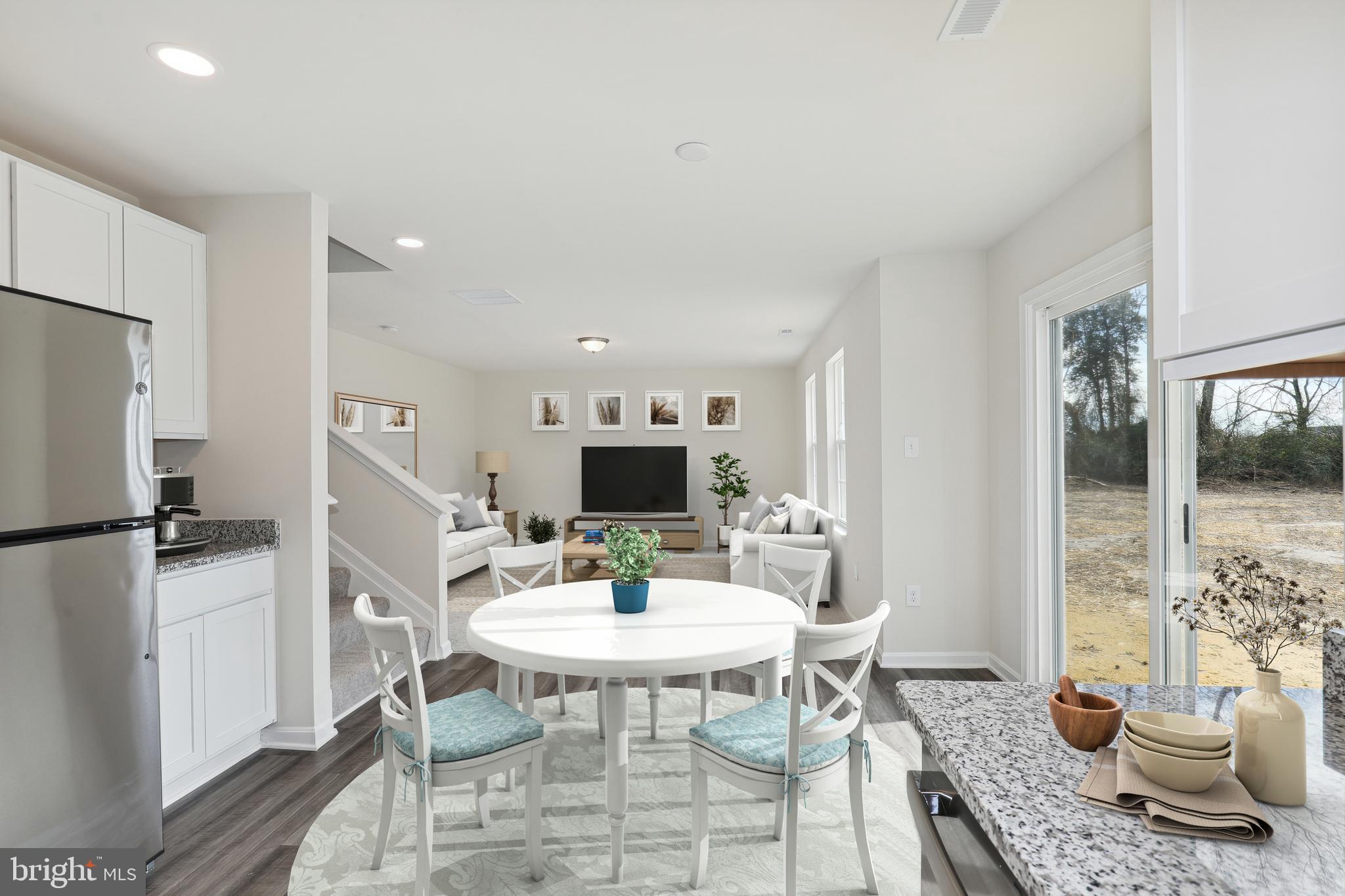 13816 Johnson Road Laurel, DE 19956 - Photo 3 of 47 Virtually Staged Dining and Living Room