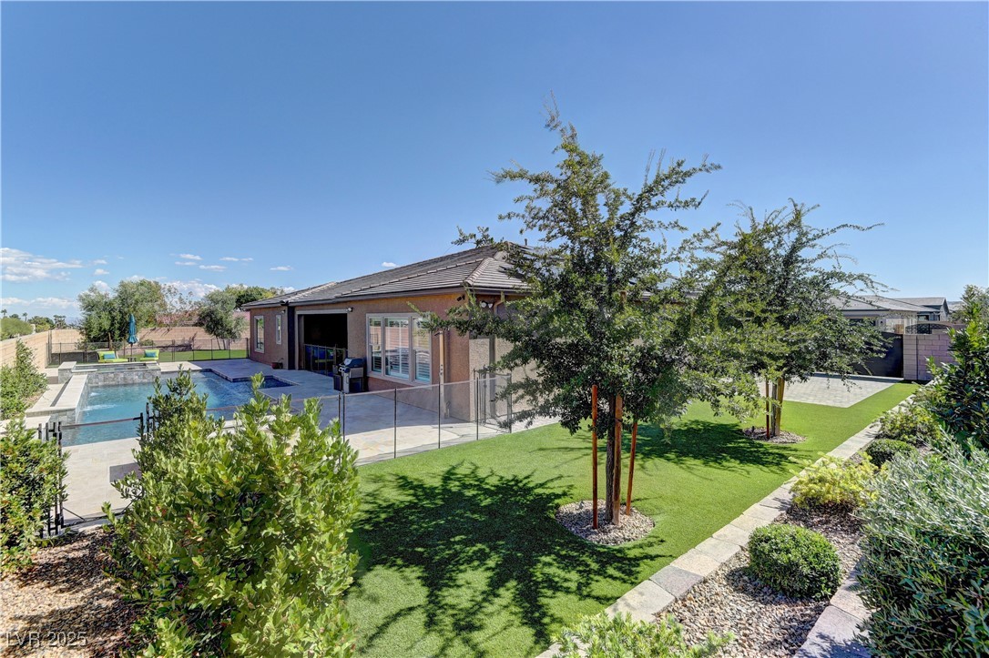 8411 South Cimarron Road Las Vegas, NV 89113 - Photo 38 of 46 Half acre lot, removable security fence