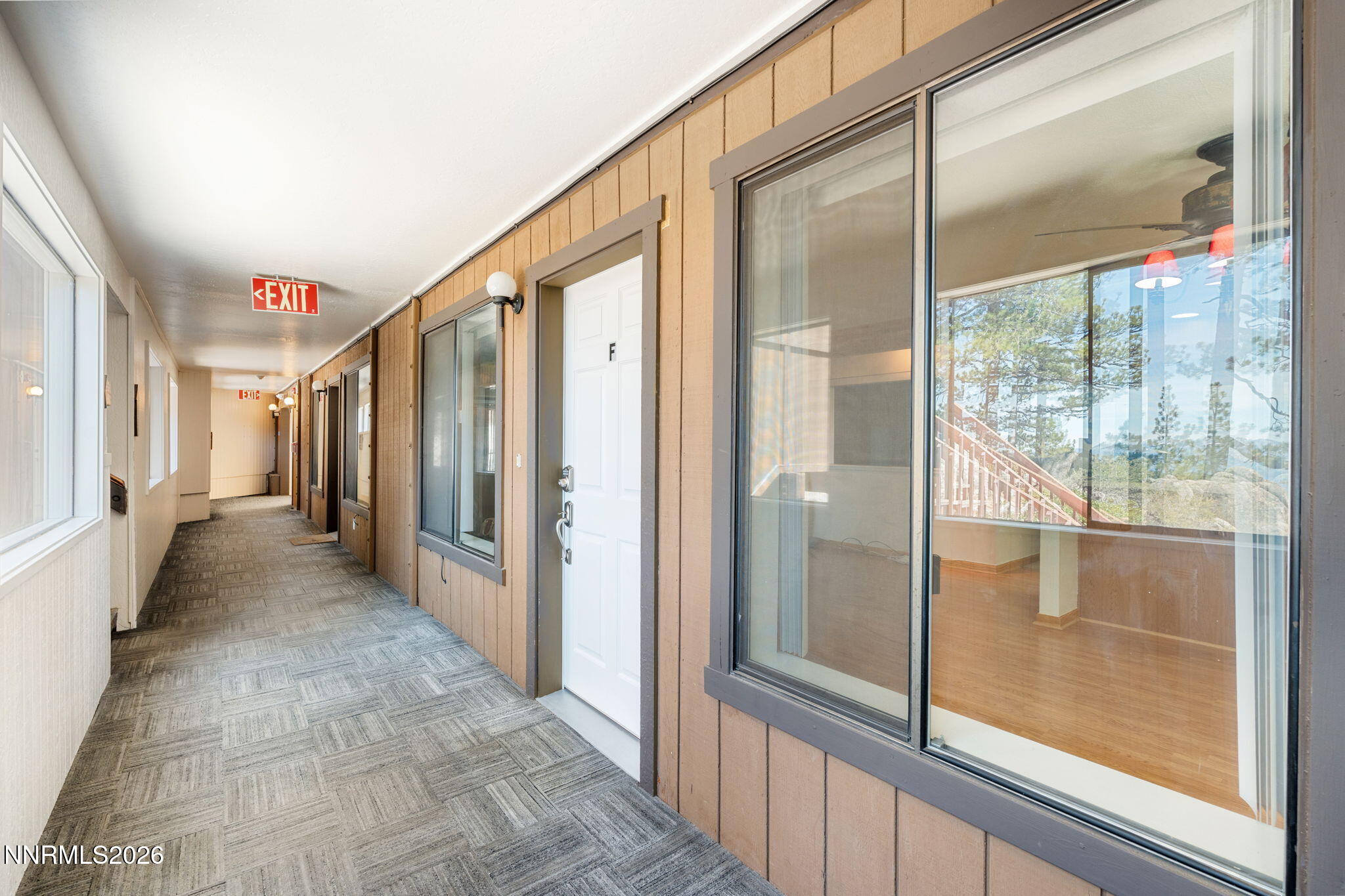 759 Boulder Court, Unit F Stateline, NV 89449 - Photo 33 of 36 a view of a glass door with a glass door