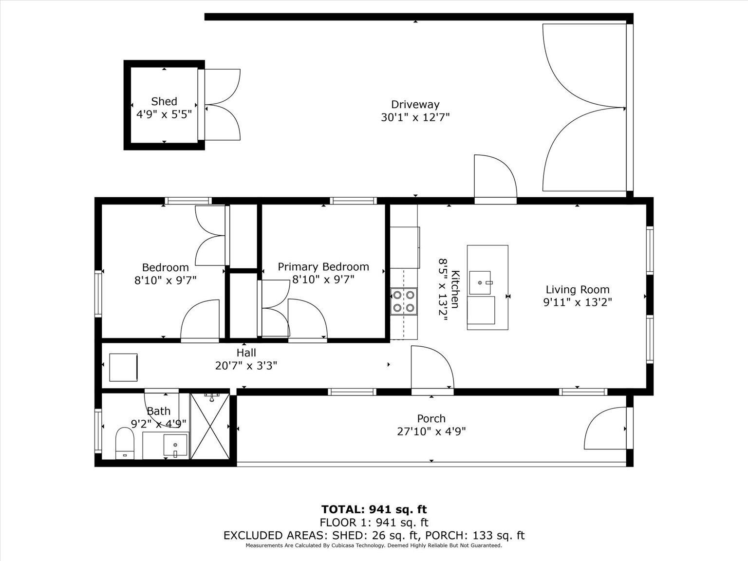 400 Sumter Street Charleston, SC 29403 - Photo 30 of 30 Floor Plan