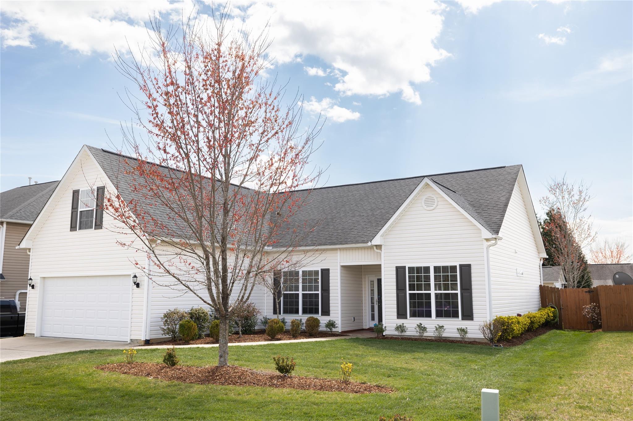 330 West Swift Creek Road Fletcher, NC 28732 - Photo 2 of 29 a view of a yard in front of a house