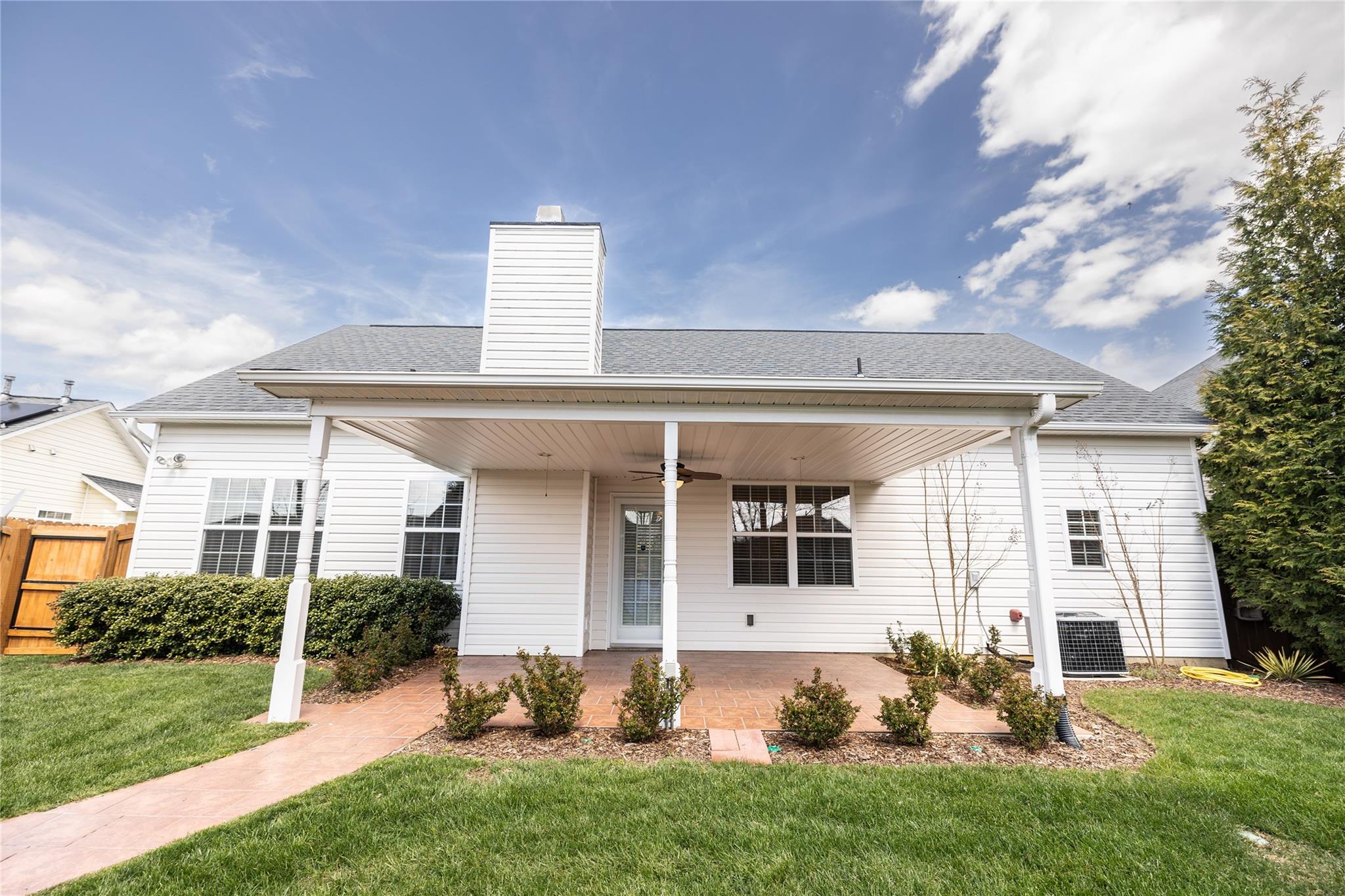 330 West Swift Creek Road Fletcher, NC 28732 - Photo 23 of 29 a front view of a house with a yard and outdoor seating