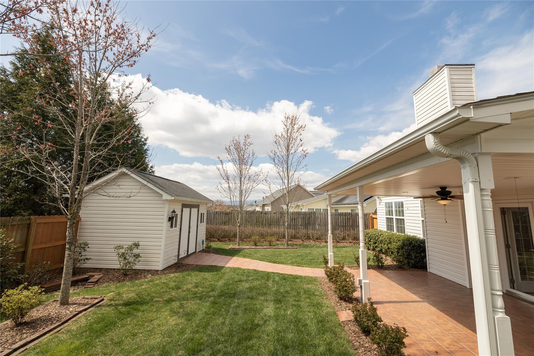 330 West Swift Creek Road Fletcher, NC 28732 - Photo 27 of 29 a view of a house with backyard