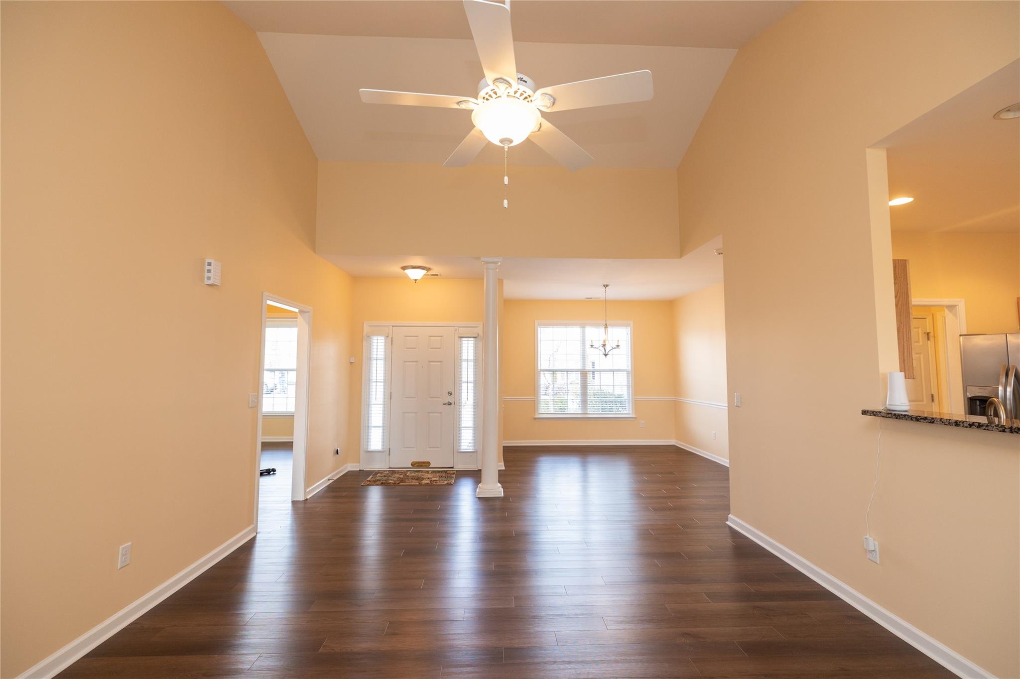 330 West Swift Creek Road Fletcher, NC 28732 - Photo 4 of 29 a view of an entryway with wooden floors