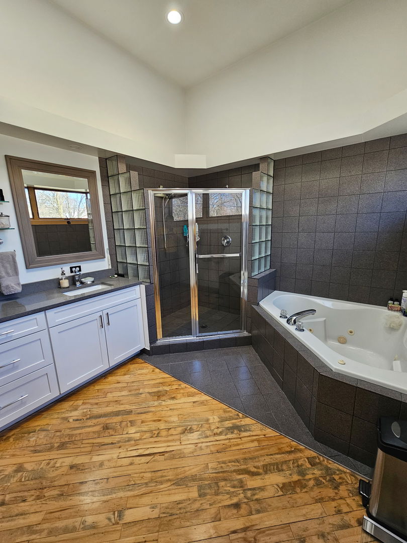 537 Custer Avenue, Unit 5 Evanston, IL 60202 - Photo 11 of 19 a bathroom with a bathtub and a sink