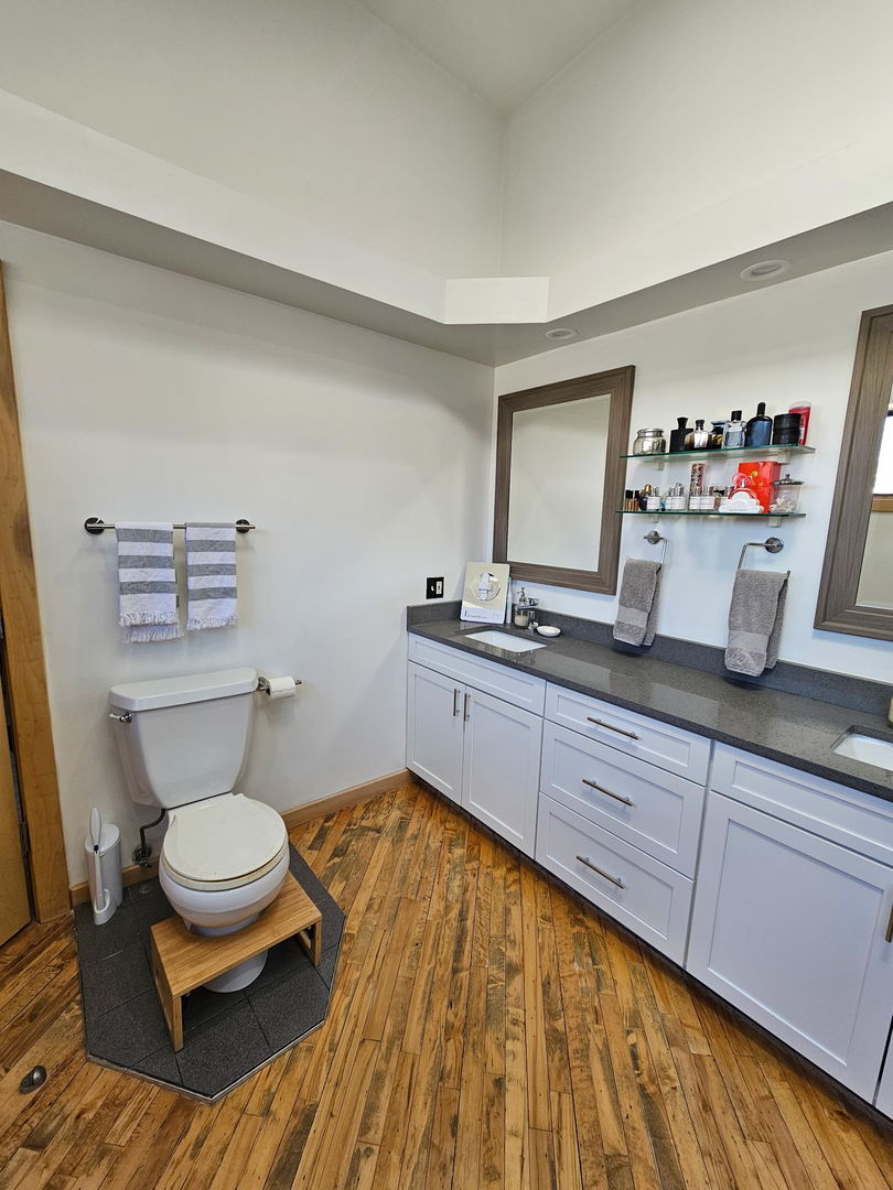 537 Custer Avenue, Unit 5 Evanston, IL 60202 - Photo 10 of 19 a bathroom with a sink and a mirror