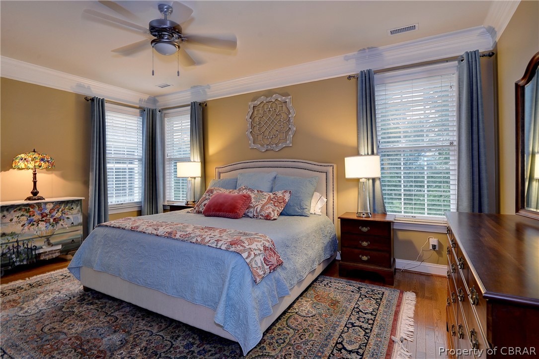 4235 Old Lock Road Williamsburg, VA 23188 - Photo 16 of 46 The master bedroom with hardwood floors and updated bath.