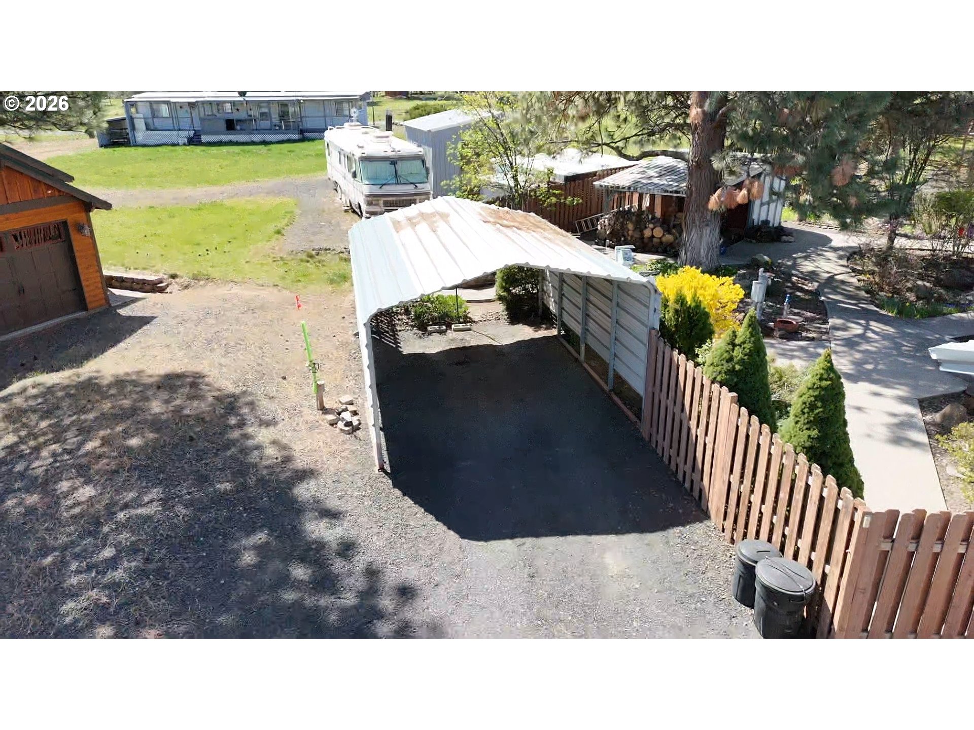 110 South Mike Road Tygh Valley, OR 97063 - Photo 16 of 42 a view of a swimming pool and outdoor space
