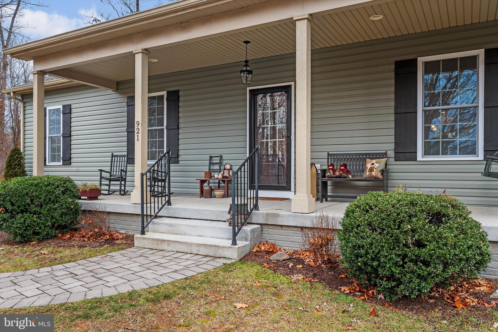 921 Armel Road White Post, VA 22663 - Photo 4 of 36 Relaxing front porch