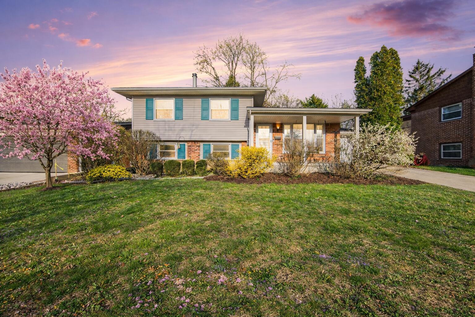 Springtime charm in a suburban home