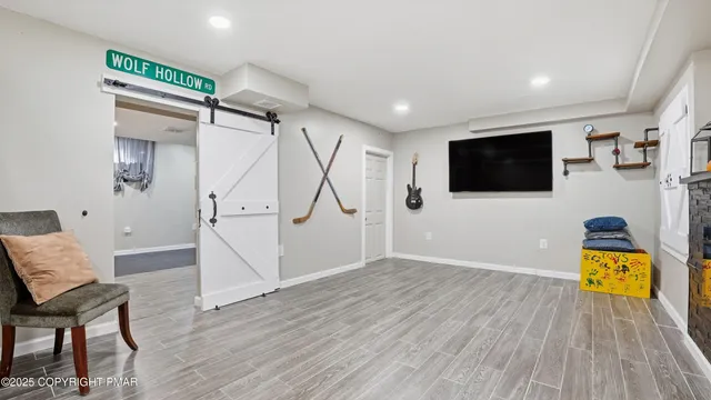 a view of an swimming pool and a yard