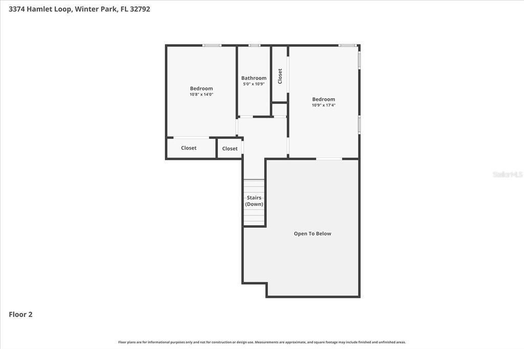 3374 Hamlet Loop Winter Park, FL 32792 - Photo 26 of 37 a picture of a floor plan