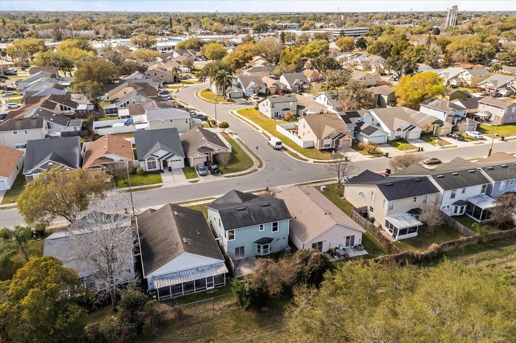 3374 Hamlet Loop Winter Park, FL 32792 - Photo 27 of 37 an aerial view of residential houses with outdoor space