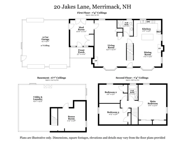 $575,500 | 20 Jakes Lane, Merrimack, NH 03054