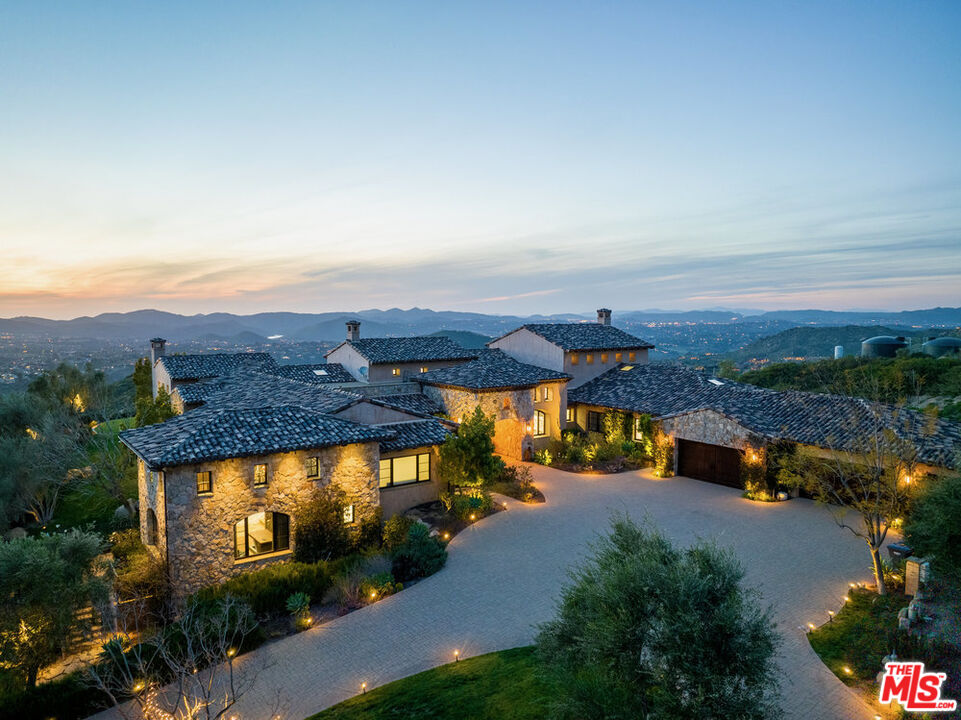 18000 Sunset Point Road Poway, CA 92064 - Photo 3 of 43 an aerial view of residential houses with outdoor space and street view