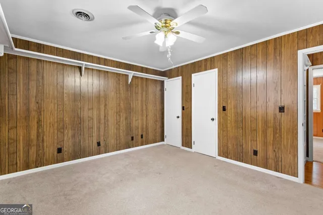 a view of garage with toys