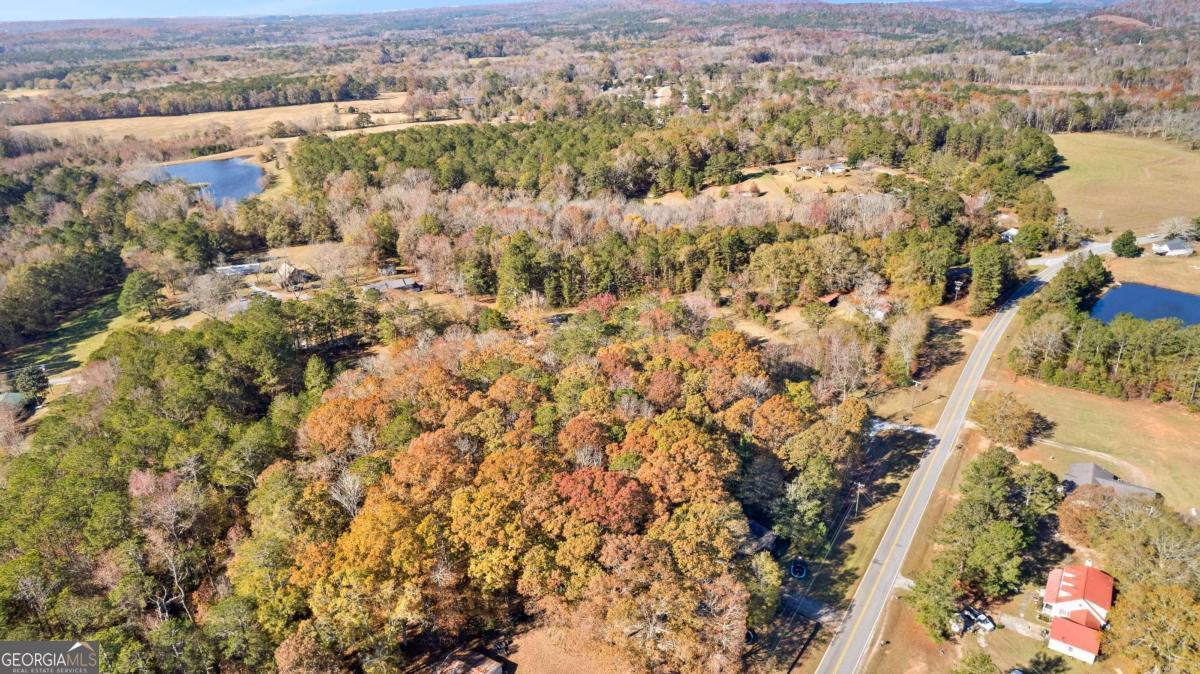 2540 Hannahs Mill Road Thomaston, GA 30286 - Photo 72 of 76 an aerial view of house with yard and mountain view