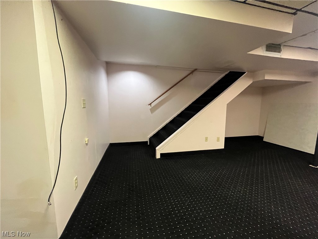 9118 Inverrary Warren, OH 44484 - Photo 20 of 22 Basement with dark colored carpet