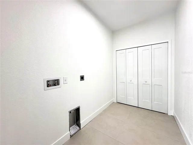 a bathroom with a window