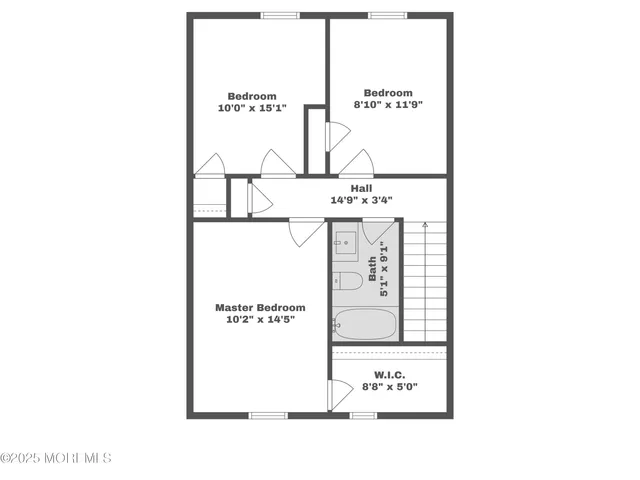 a picture of a floor plan