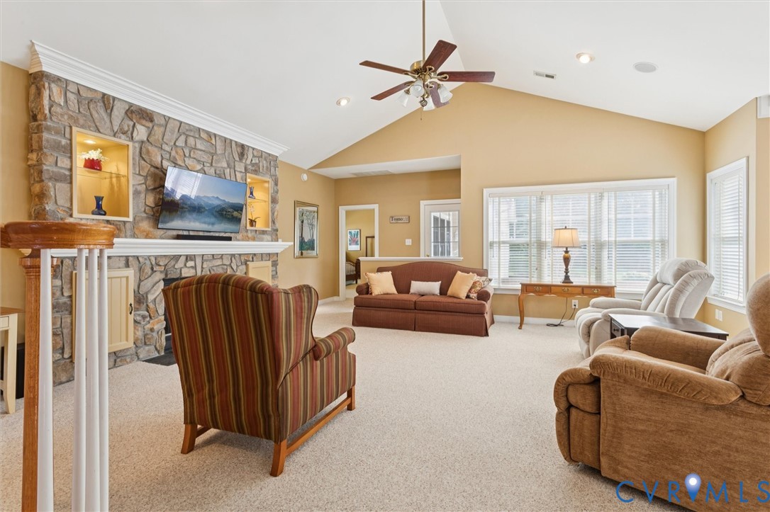 3143 Cider House Road Toano, VA 23168 - Photo 12 of 50 Living area featuring healthy amount of natural li
