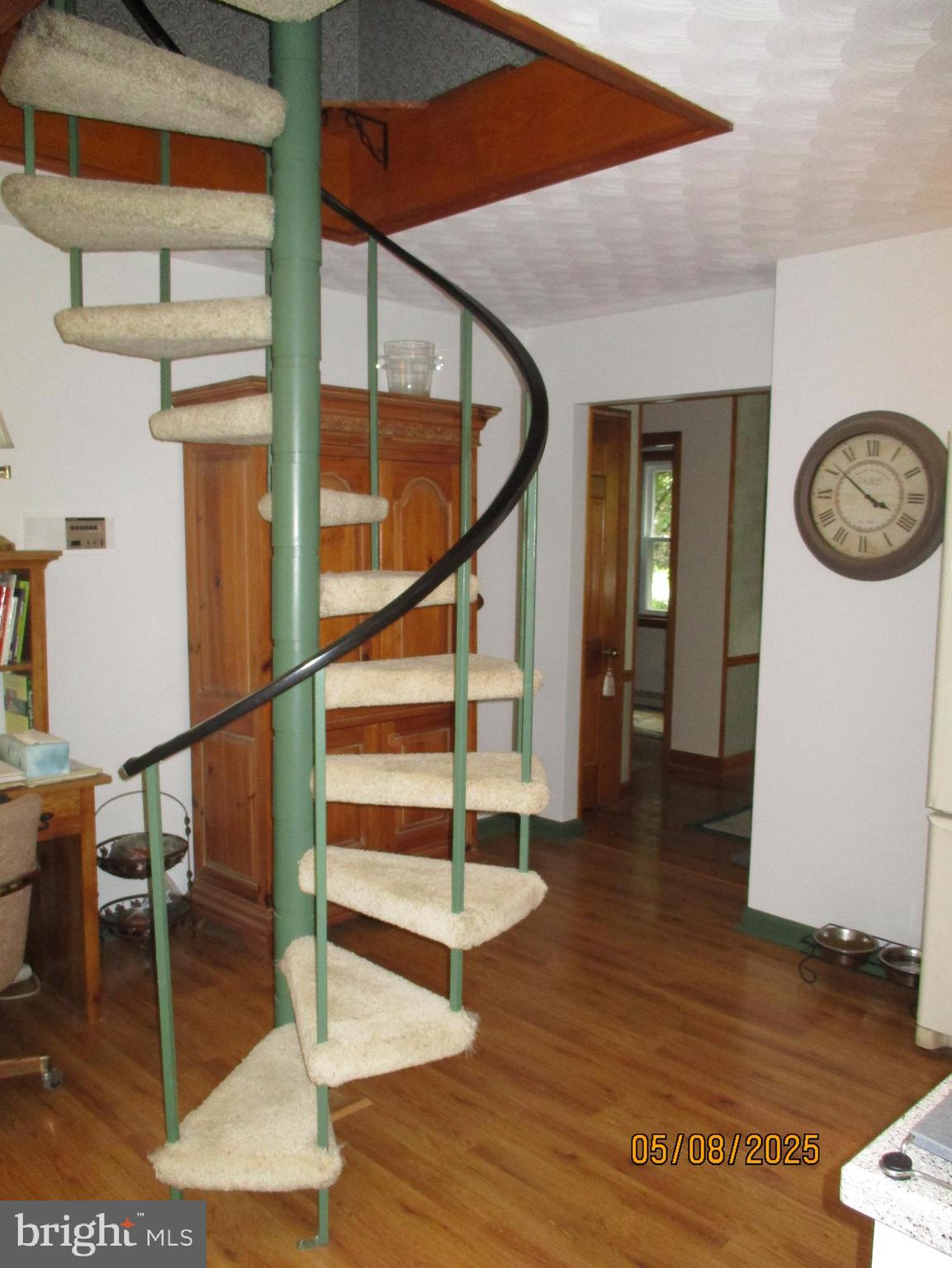 9 Montsera Road Carlisle, PA 17015 - Photo 65 of 142 Spiral Staircase In Main Level Kitchen