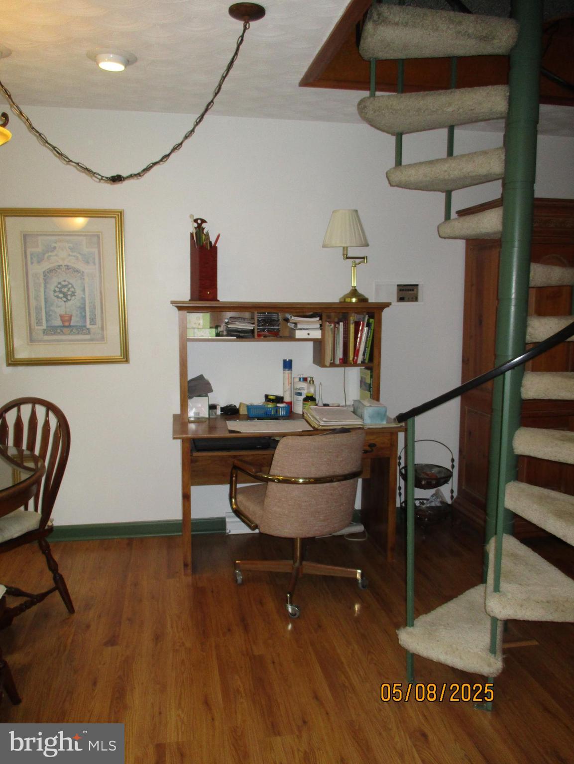 9 Montsera Road Carlisle, PA 17015 - Photo 66 of 142 Spiral Staircase In Main Level Kitchen
