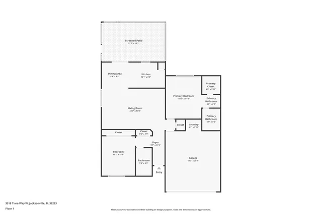 $250,000 | 3518 Tiara Way West, Jacksonville, FL 32223