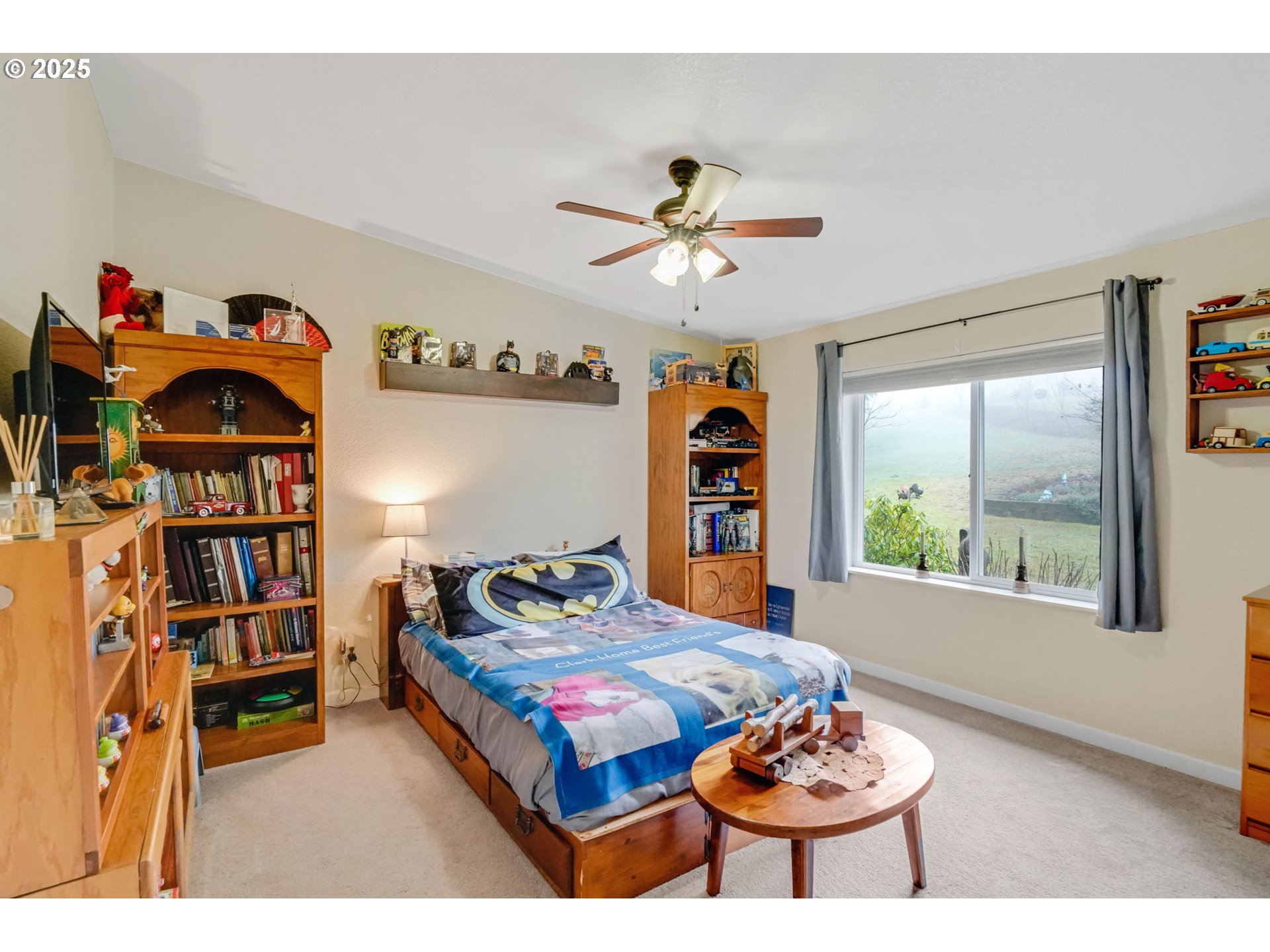 171 Car Road Longview, WA 98632 - Photo 21 of 45 a living room with furniture a bookshelf and a window